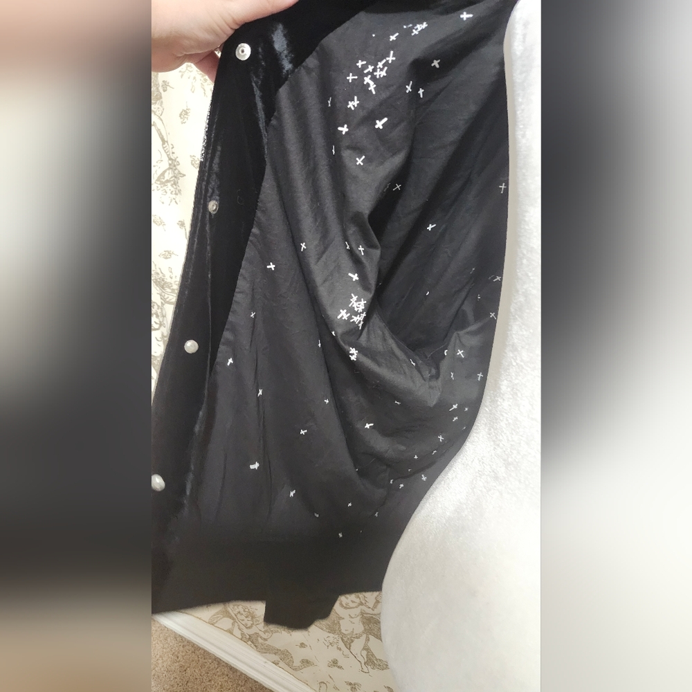 Undercover AW02 'Rebelgods' Velour Bomber Jacket - witches cell division Xl - Picture 4 of 6